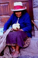 Peruvian woman