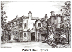 Pyrford Place in the 1950s